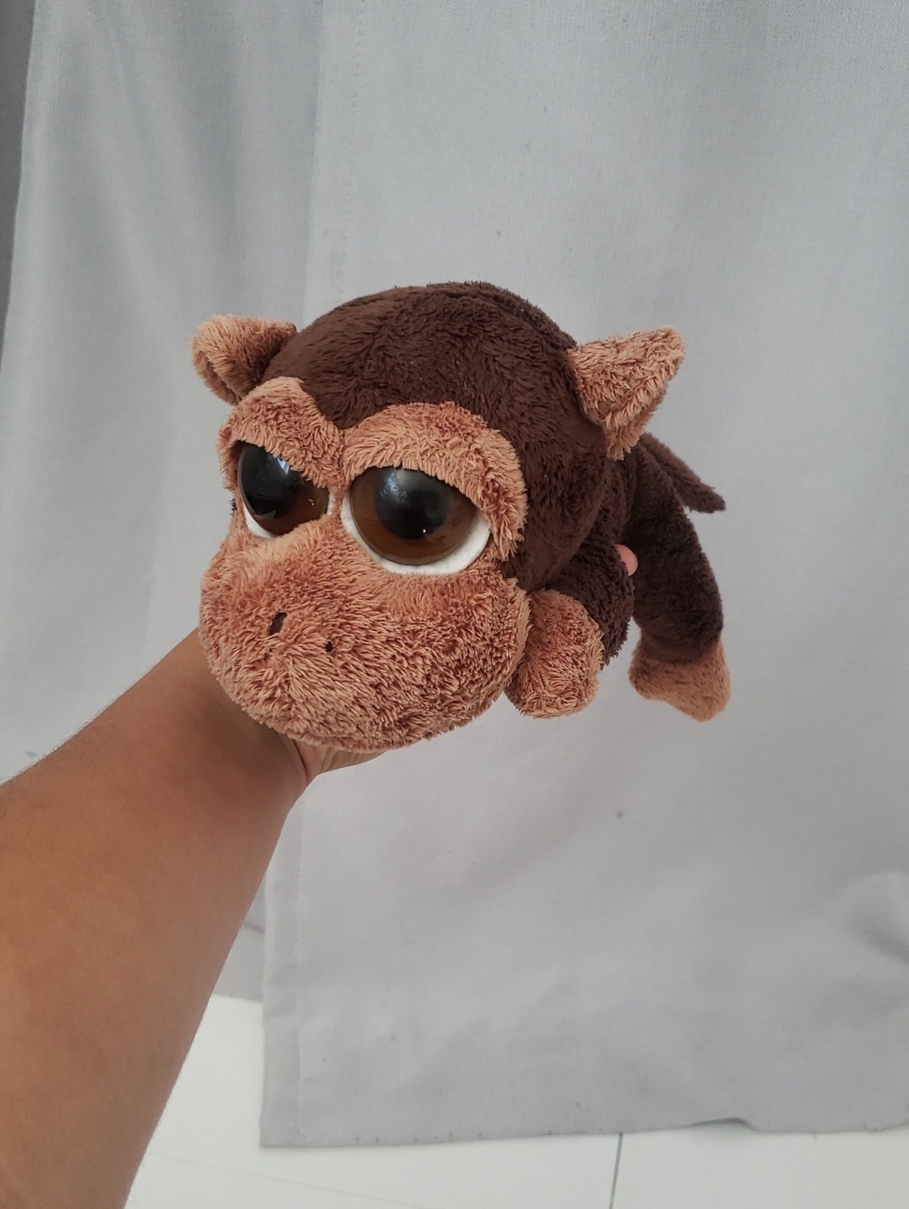 Vintage Russ Berrie Lil Peepers Diggleby Monkey Plush,